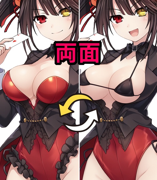 【デート・ア・ライブ】時崎狂三 （バニーver） アクリルフィギュア＋ミニフィギュア付