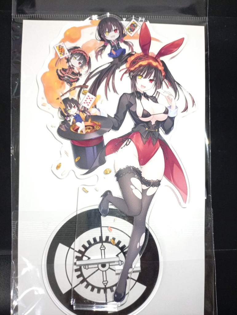【デート・ア・ライブ】時崎狂三 (バニーver) アクリルフィギュア+ミニフィギュア付