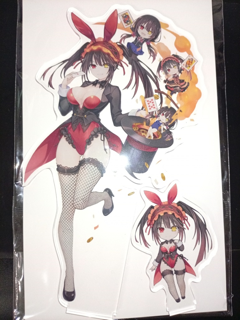 【デート・ア・ライブ】時崎狂三 (バニーver) アクリルフィギュア+ミニフィギュア付