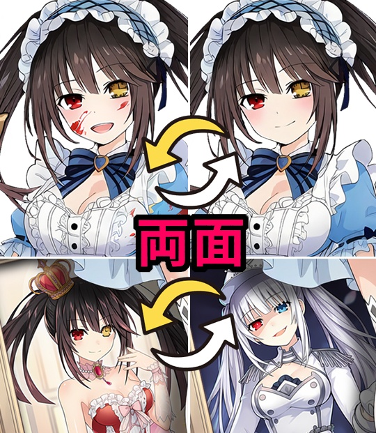 【デート・ア・ライブ】時崎狂三 (不思議の国のアリスver) アクリルフィギュア+ミニフィギュア付