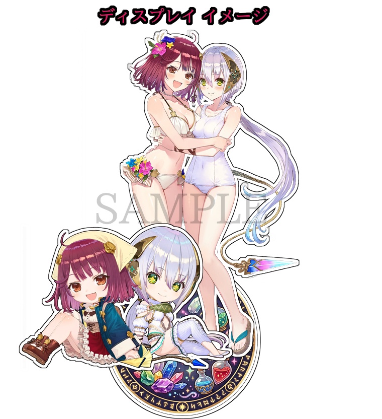 【ソフィーのアトリエ】ソフィー＆プラフタ《両面》アクリルスタンド＋ミニフィギュア付【予約】
