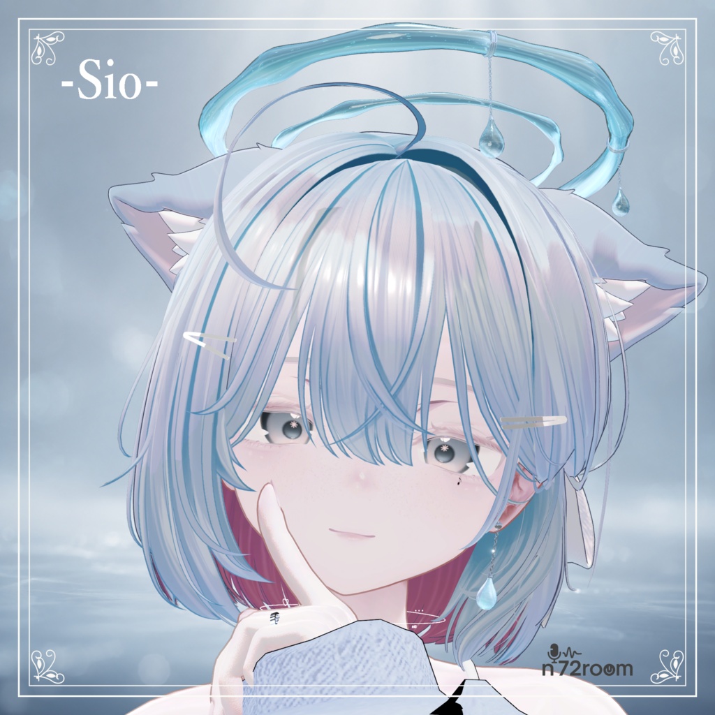 【発売記念SALE 400円】Rain Drop Halo|5Style・MA対応・揺れる水滴ヘイロー【VRChat】