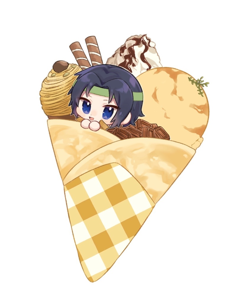 クレープアクリルキーホルダー 幸村精市