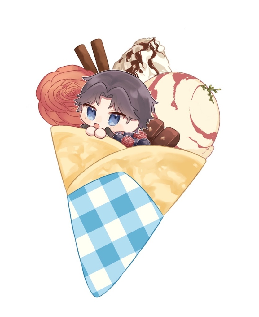 クレープアクリルキーホルダー 跡部景吾 