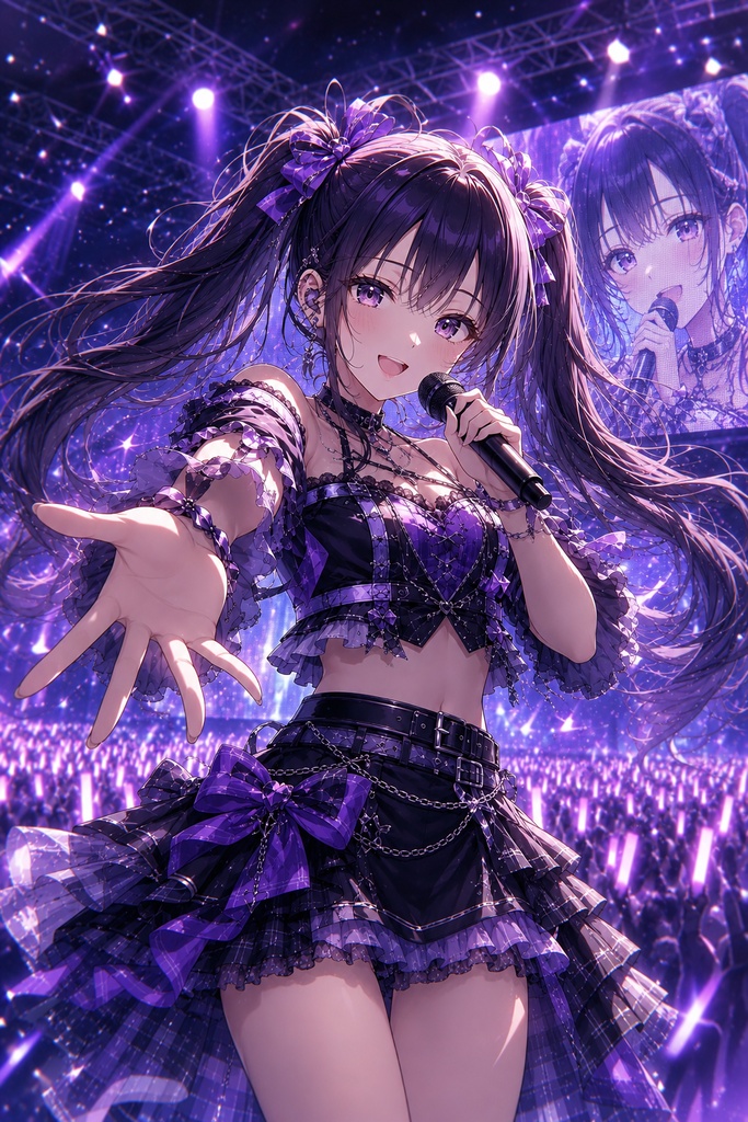 アイドルイラスト