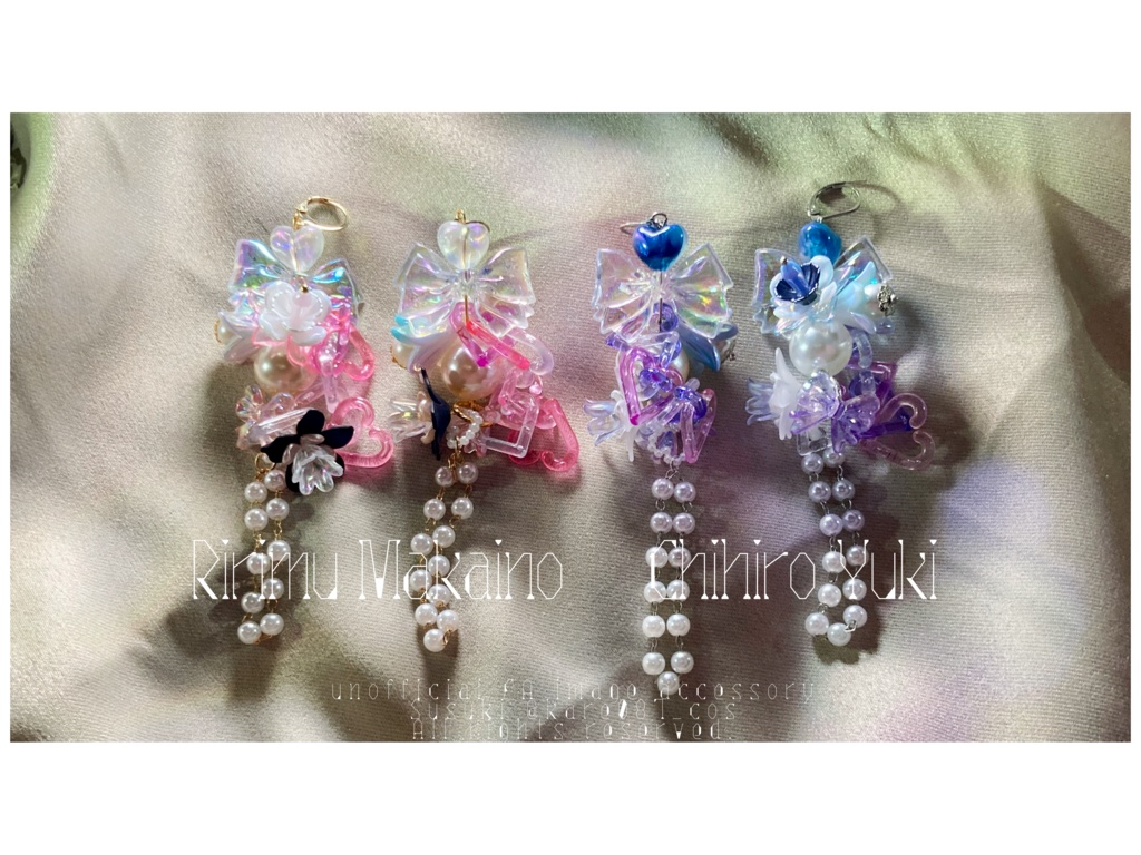 魔界ノりりむ・勇気ちひろ　イメージアクセサリー　【にじさんじ】