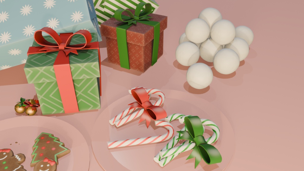 3D Christmas Throwables Pack