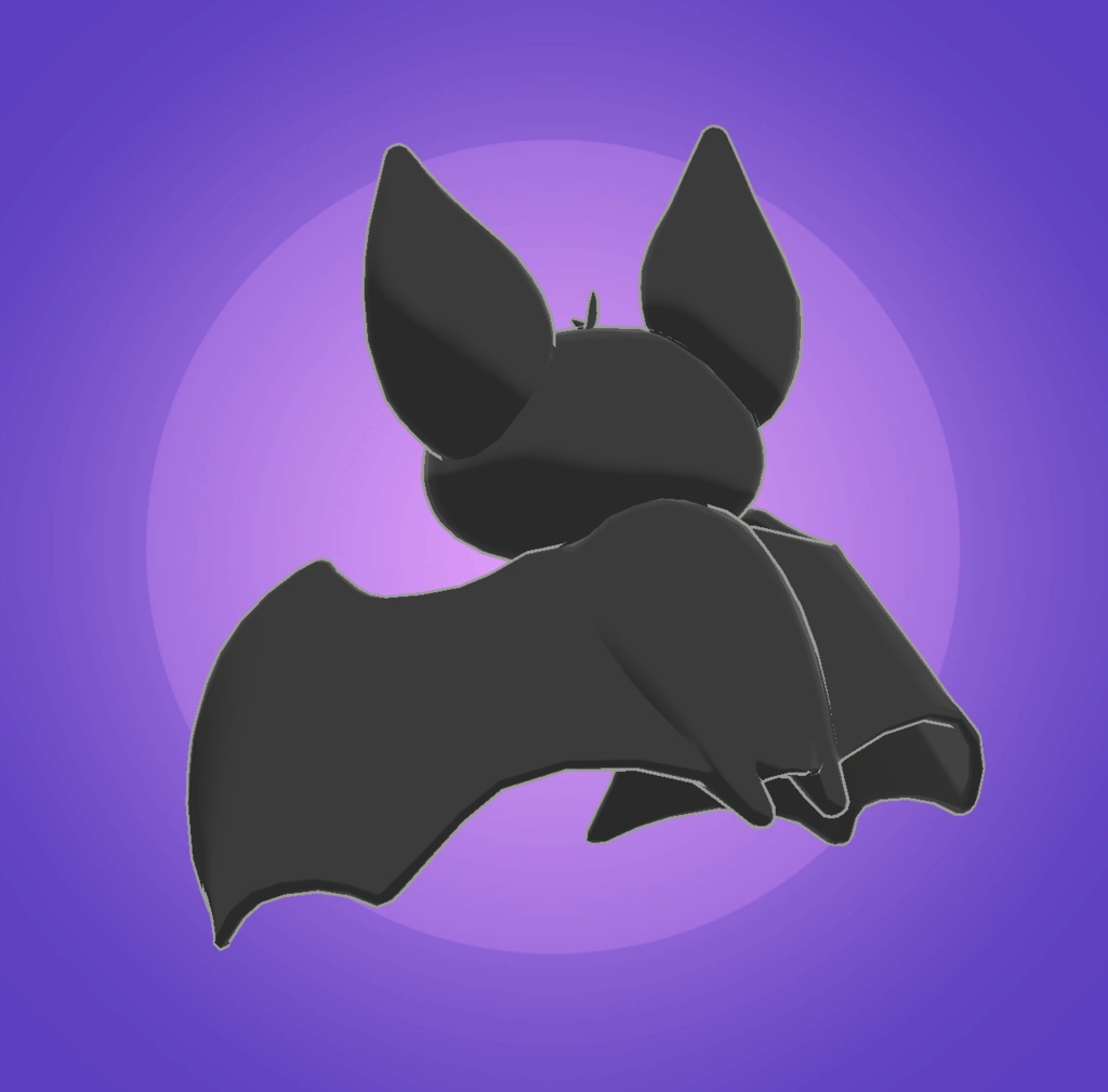 Flying Bat 3D TTS Pet