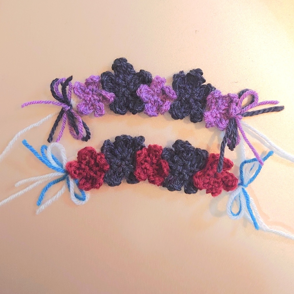 【いつぬい用】お花のヘッドドレス