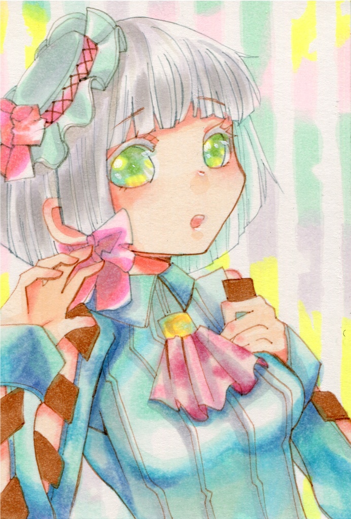 ポストカードボード 双子ちゃん