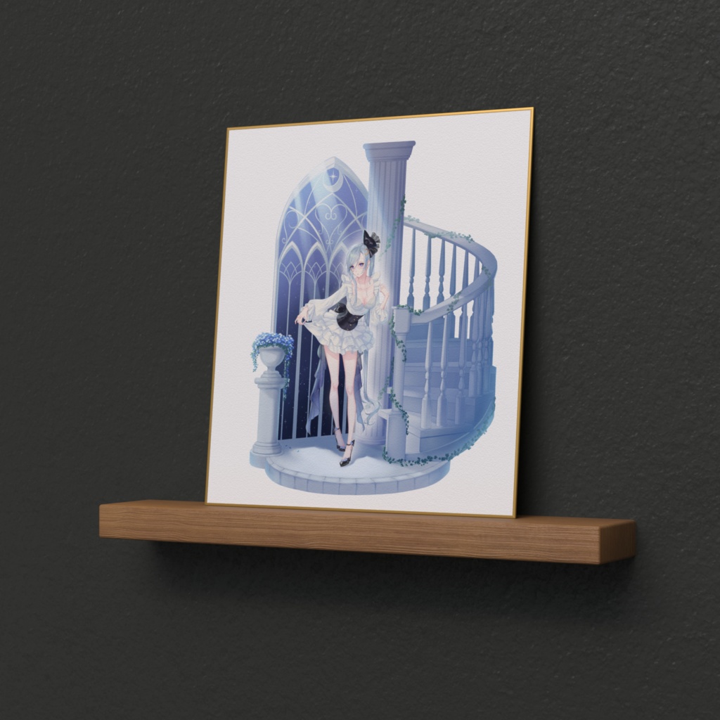 オリキャラちゃん色紙