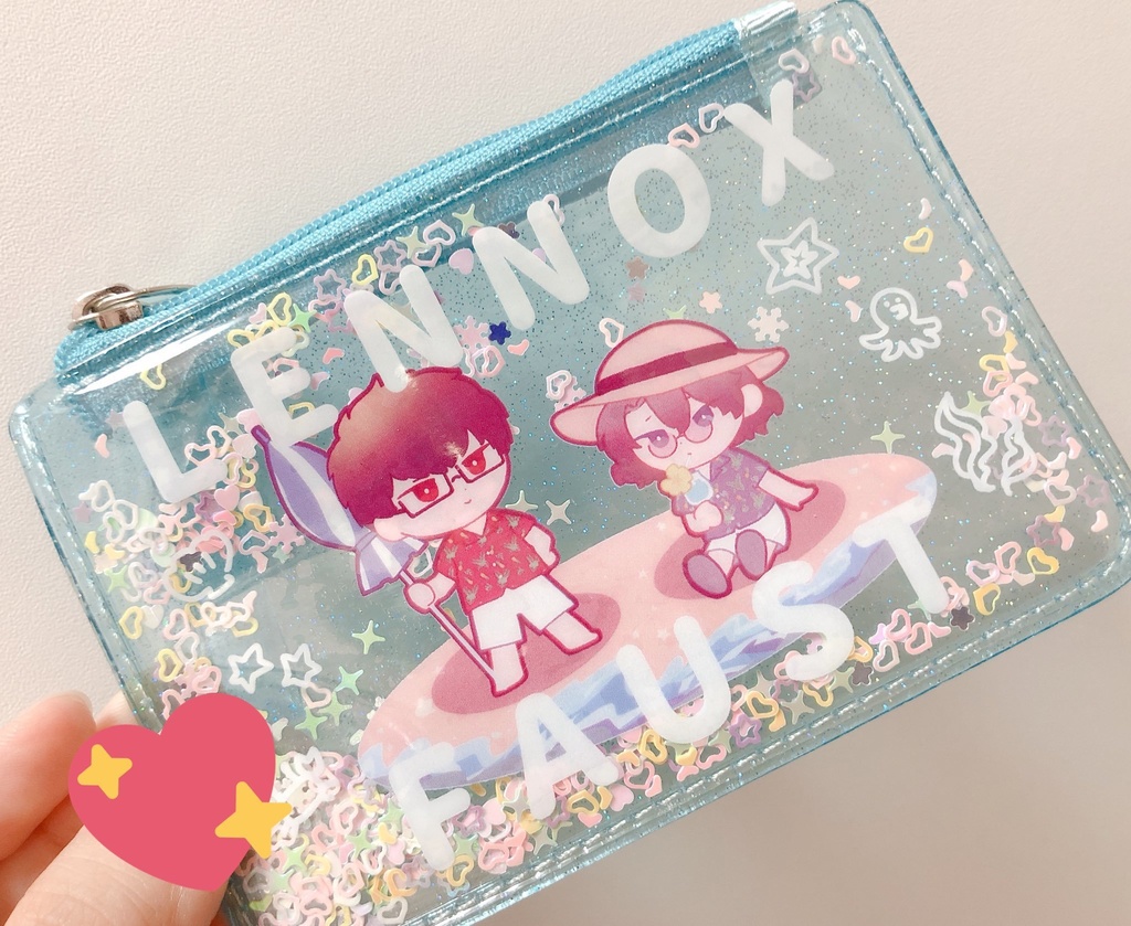 元主従クリアミニポーチ