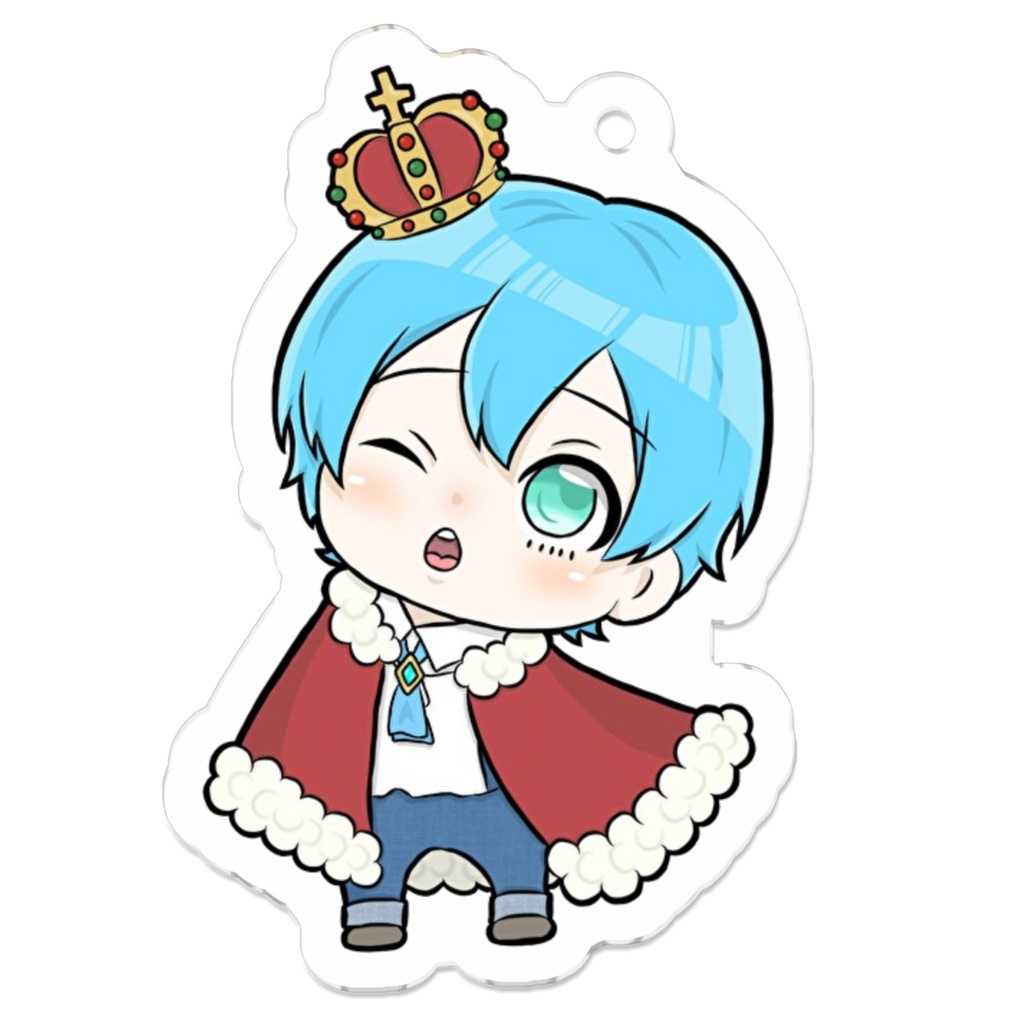 王様デフォルメアクキー