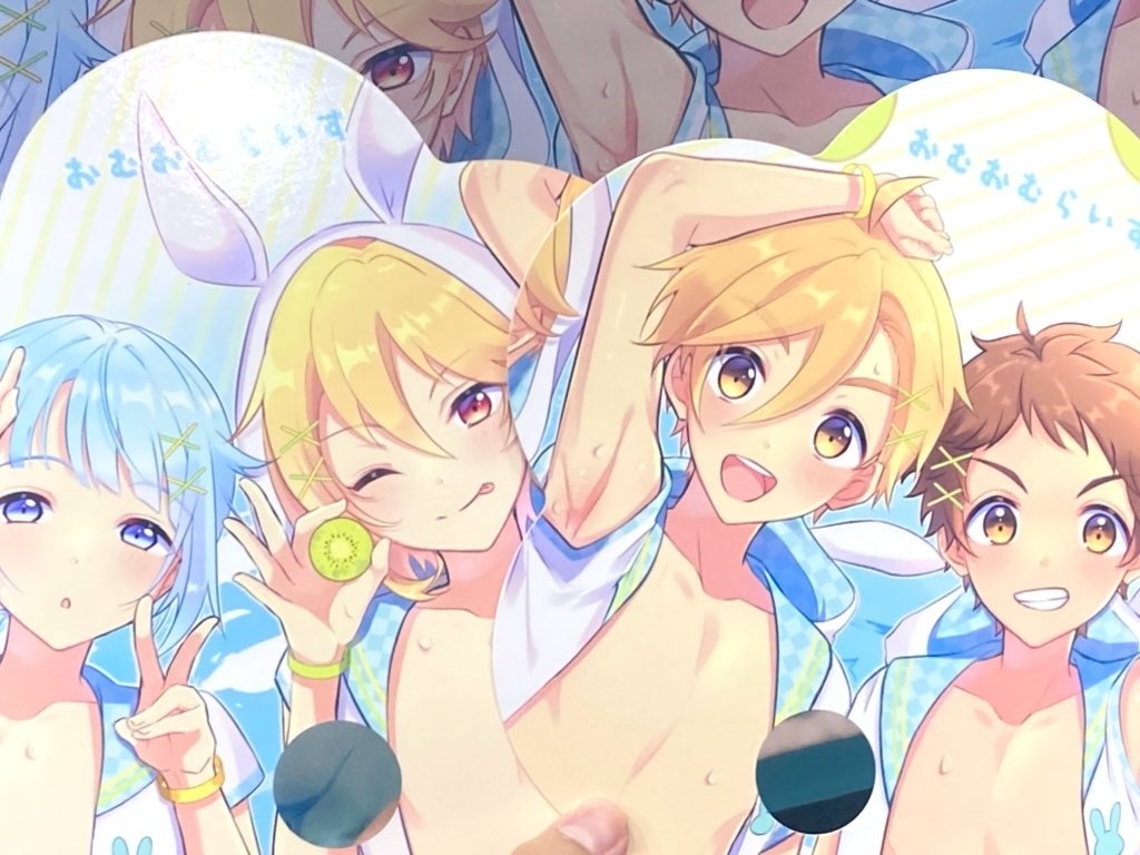水着うちわ