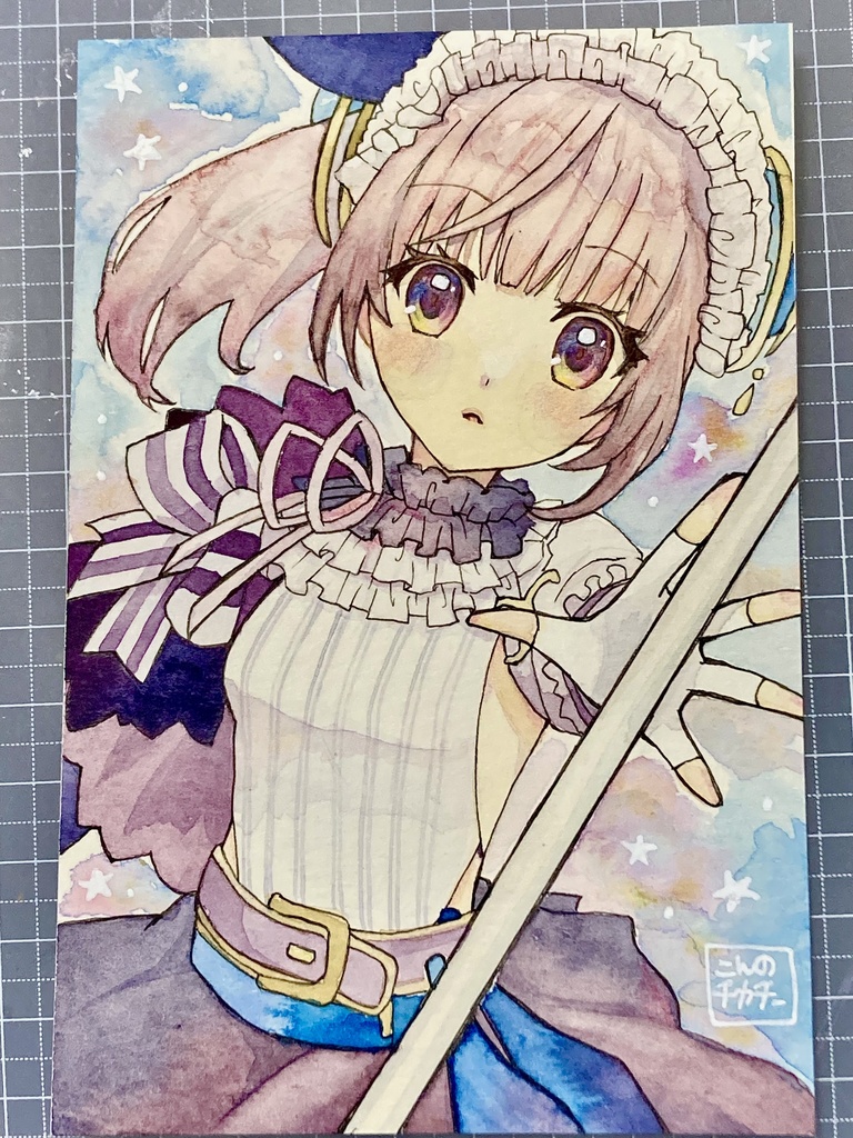 リディー透明水彩原画