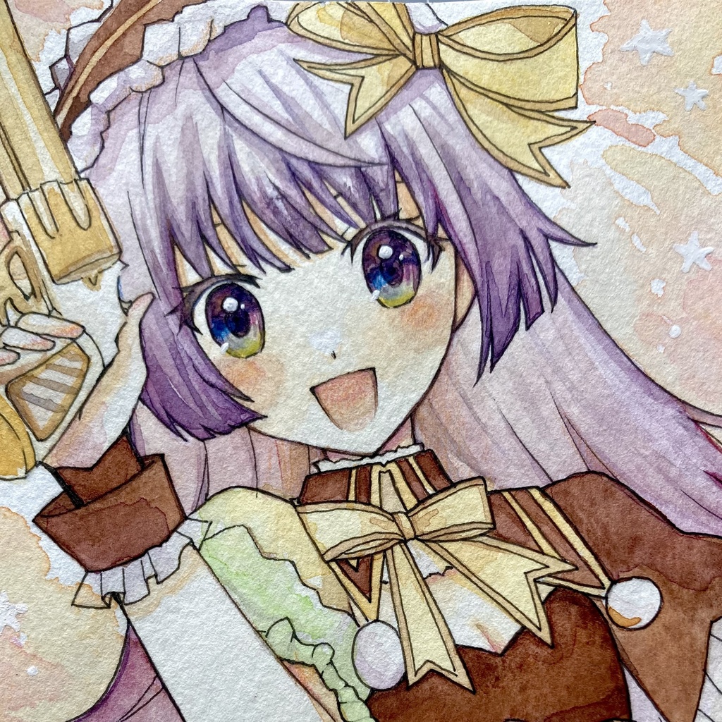 スール透明水彩原画