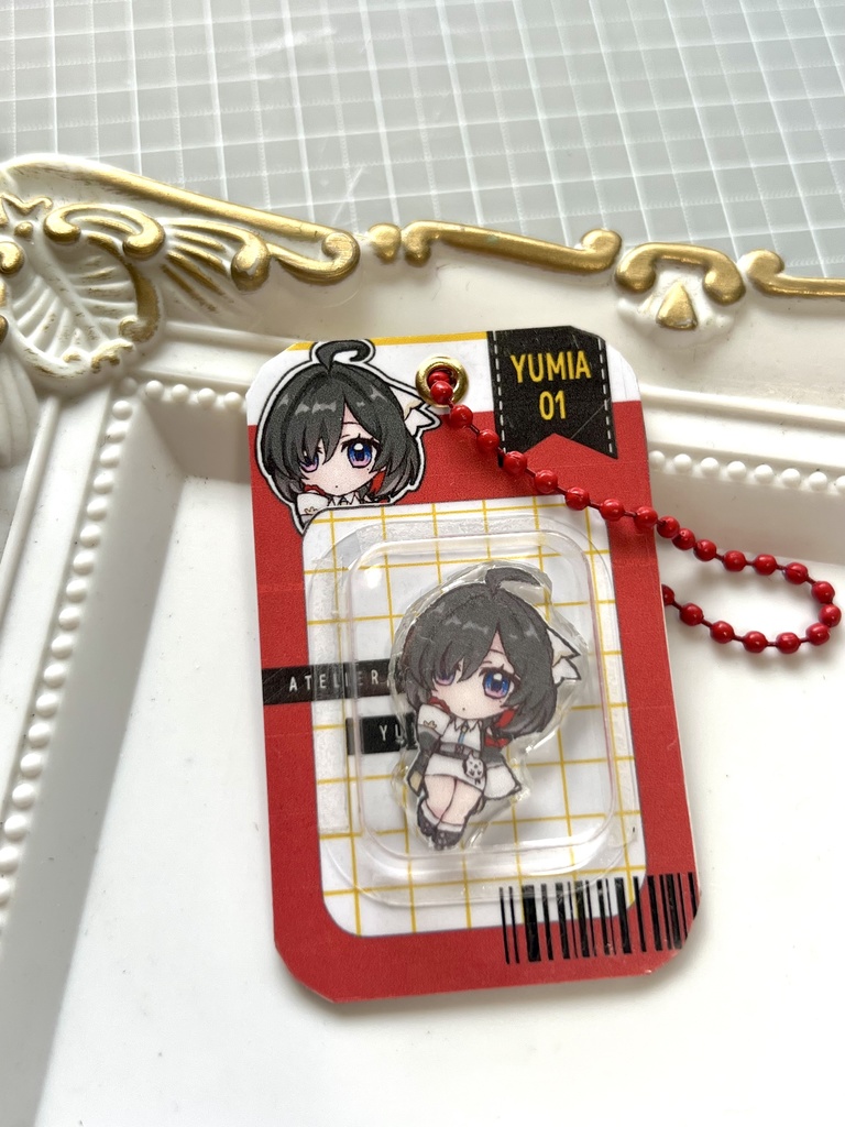ユミア💎アクリル風キーホルダー