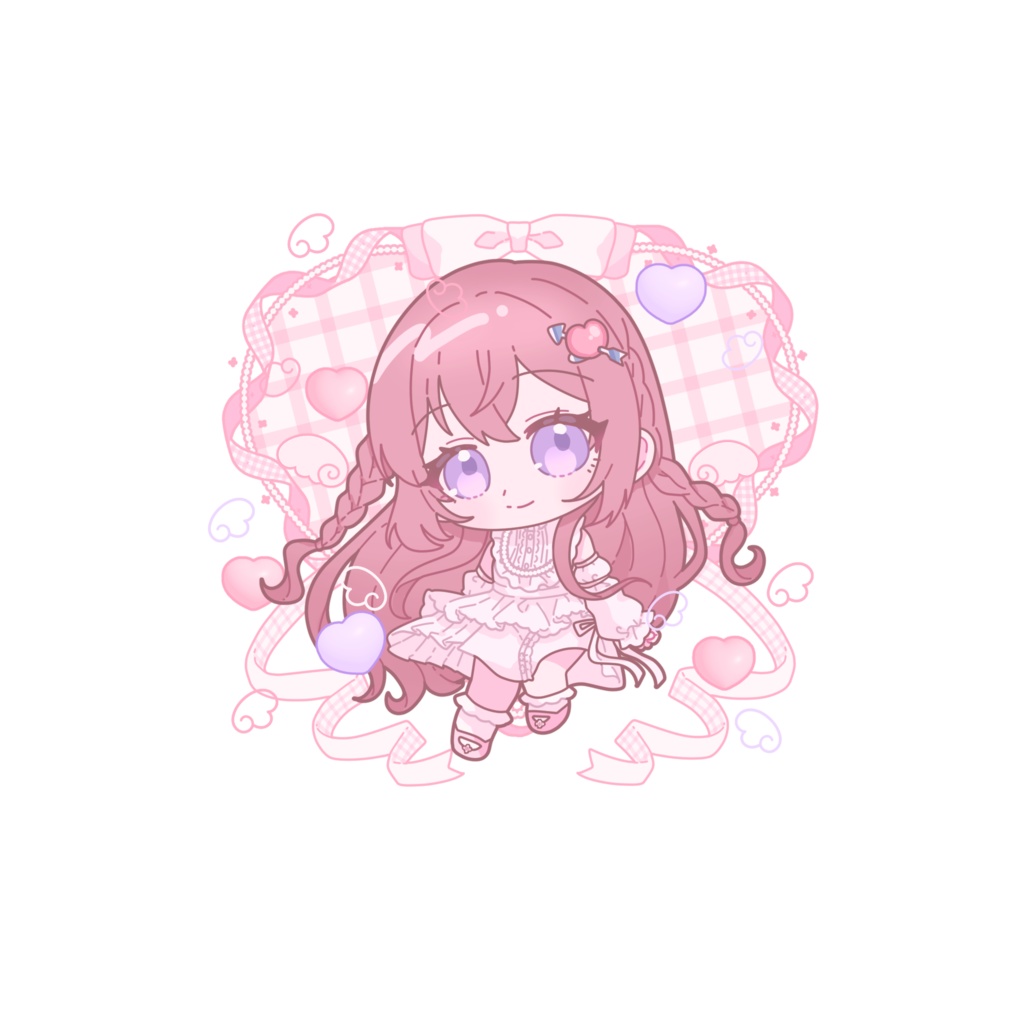 もちみかん ふんわりアクキー / ステッカー