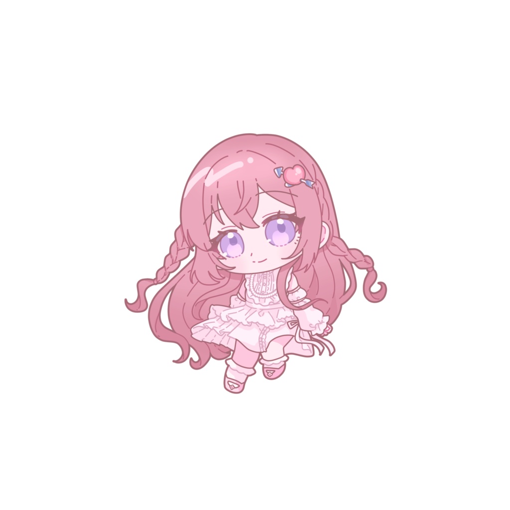 もちみかん ふんわりアクキー / ステッカー