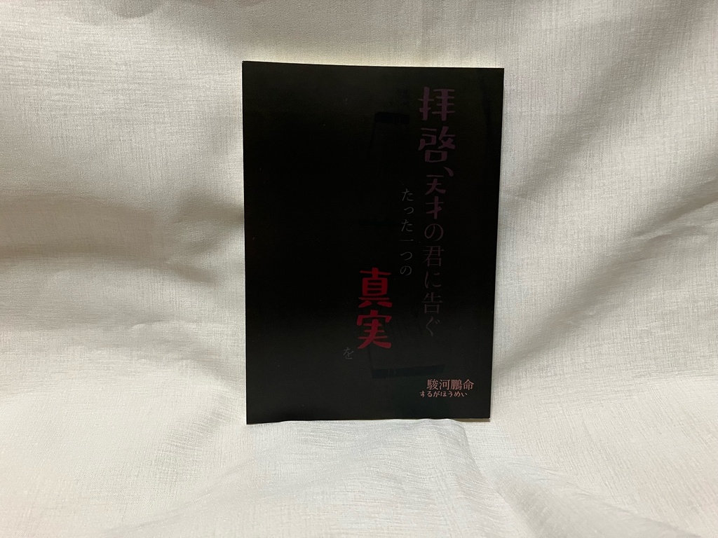 拝啓、天才の君に告ぐたった一つの真実を
