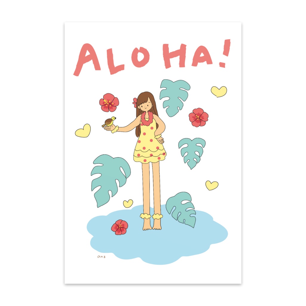 ALOHA! POST CARD ポストカード