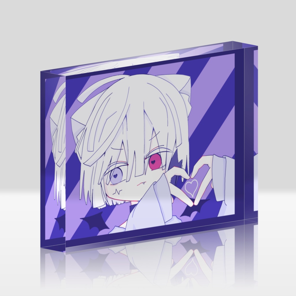 ラビィ 狛目アクリルブロック