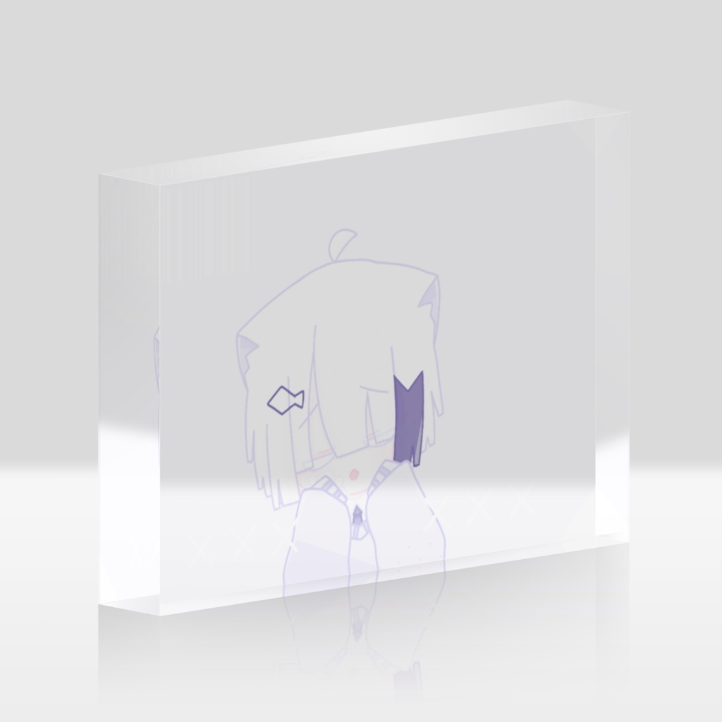 さよならプリンセス 狛目アクリルブロック