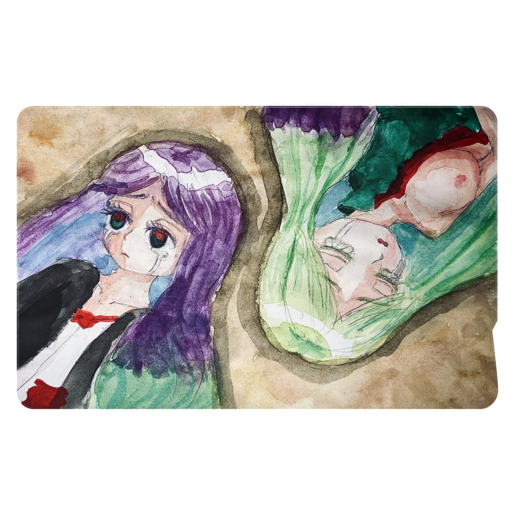 負傷シーンICカードステッカー