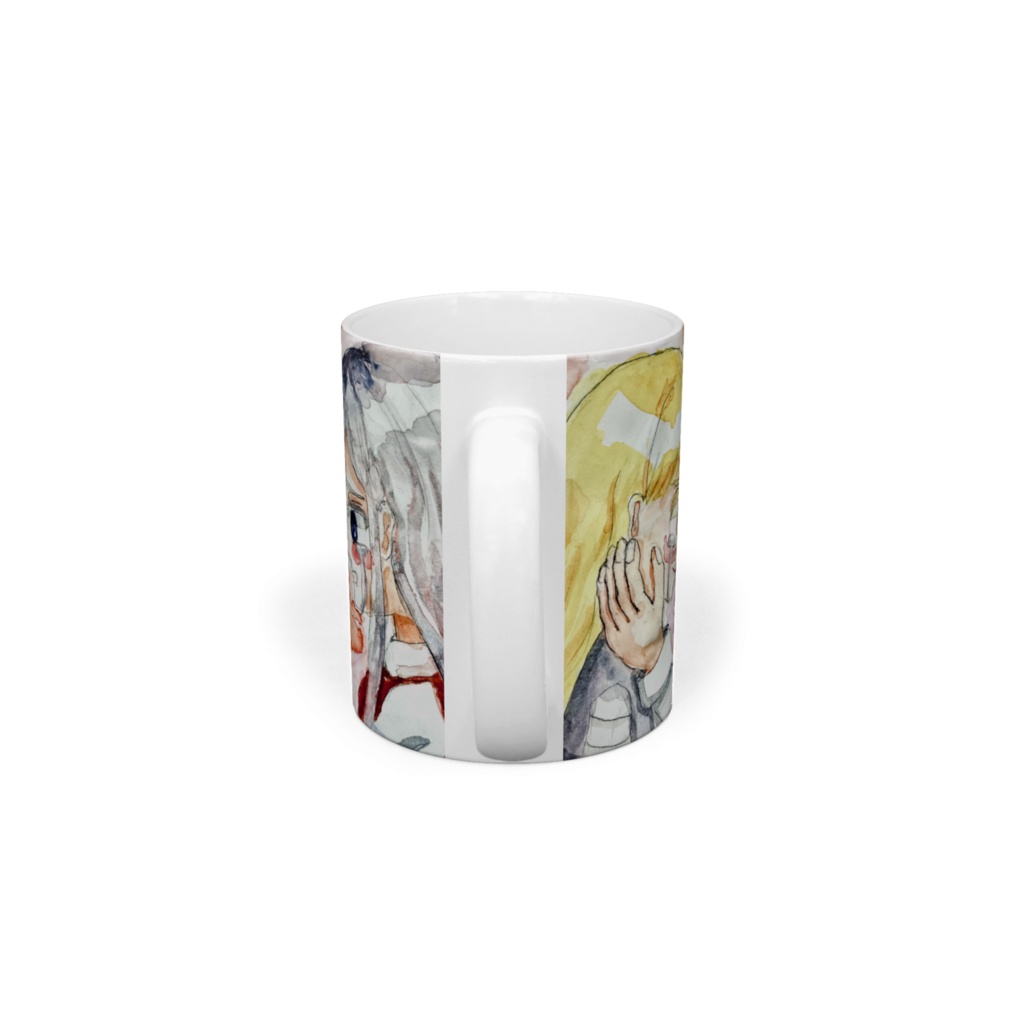 姉妹マグカップ