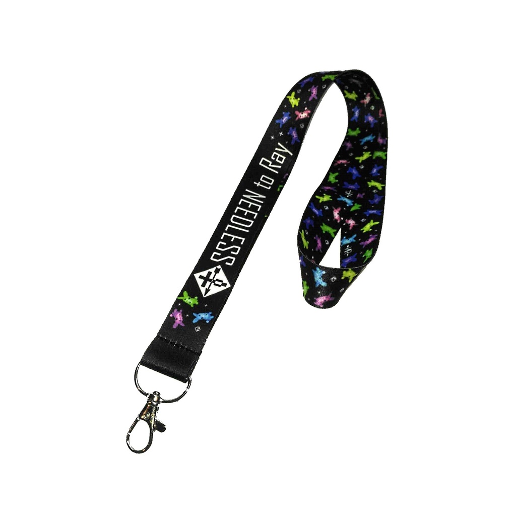 カラフル ラビット ネックストラップ