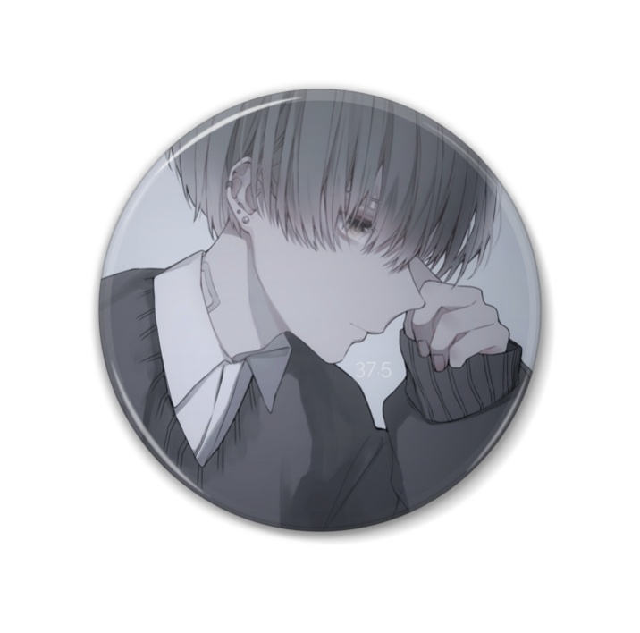 缶バッジ03 制服男子