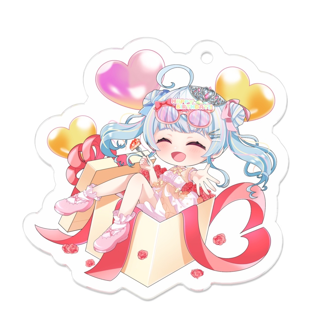 【 はしちゃん生誕記念グッズ 】アクリルキーホルダーB