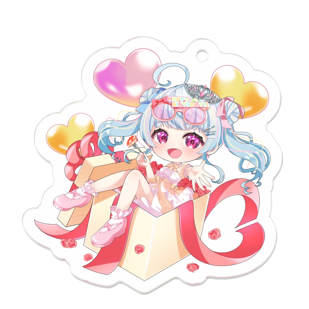 【 はしちゃん生誕記念グッズ 】アクリルキーホルダーA