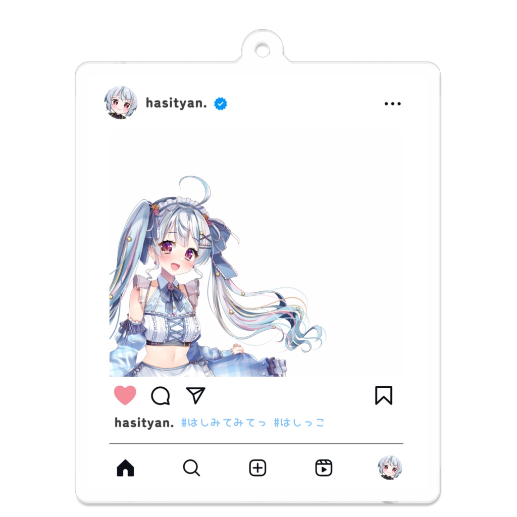 はしちゃんSNS風アクキー