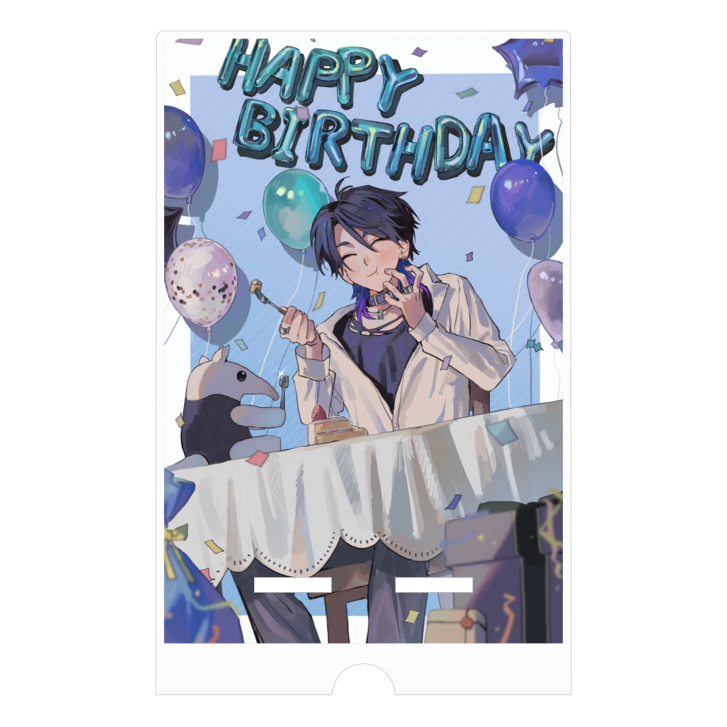時計塔のセツナ アクリルスマホスタンド Ver.2025birthday