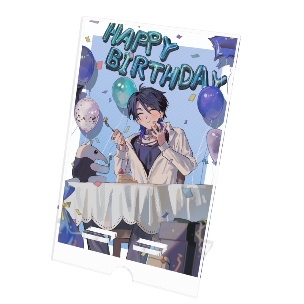 時計塔のセツナ アクリルスマホスタンド Ver.2025birthday