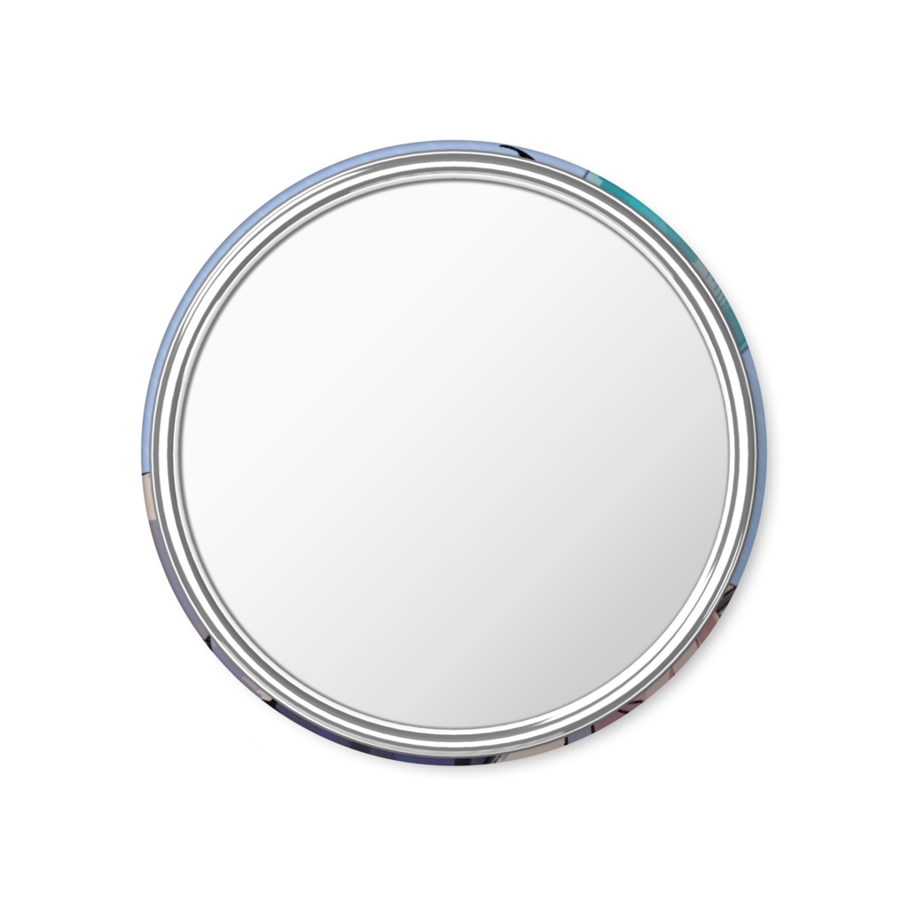 時計塔のセツナ 缶ミラー イラストH 56mm