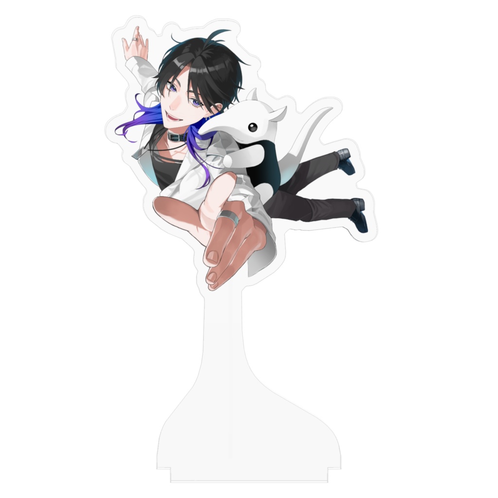 時計塔のセツナ アクリルスタンド 活動3周年記念 100mm×100mm