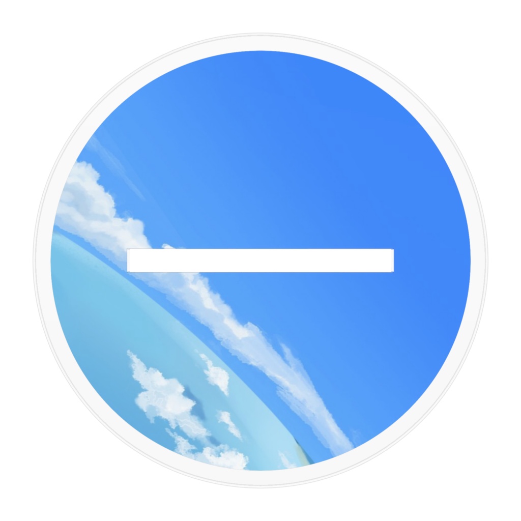 時計塔のセツナ アクリルスタンド 活動3周年記念 100mm×100mm