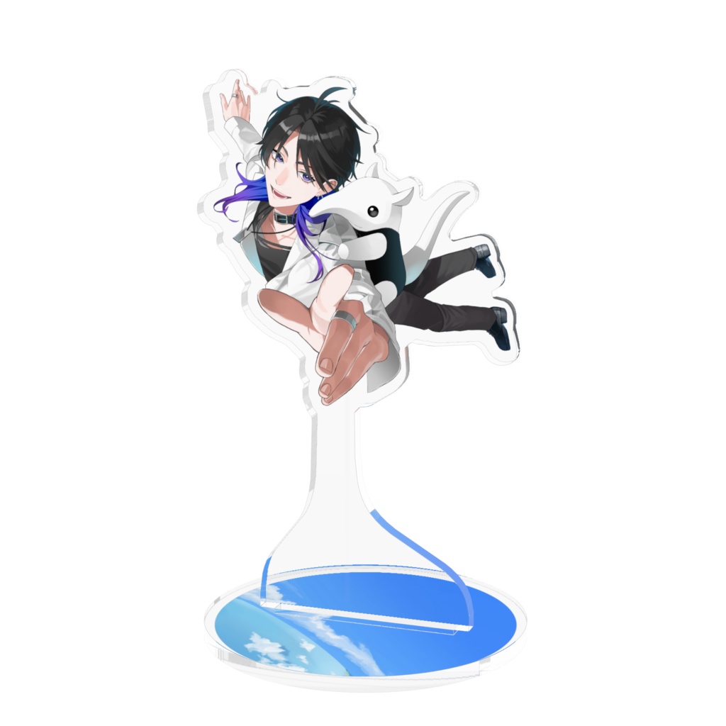 時計塔のセツナ アクリルスタンド 活動3周年記念 100mm×100mm