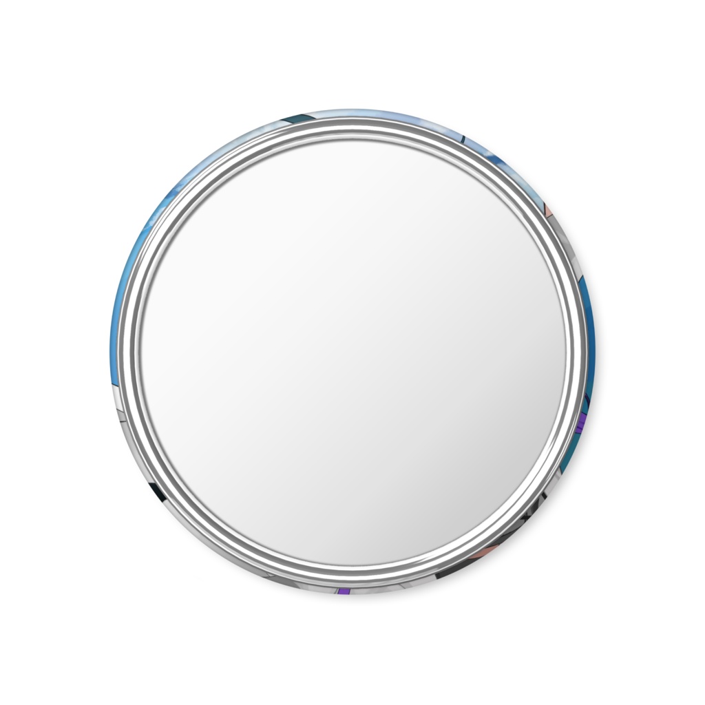 時計塔のセツナ 缶ミラー 活動3周年記念 56mm