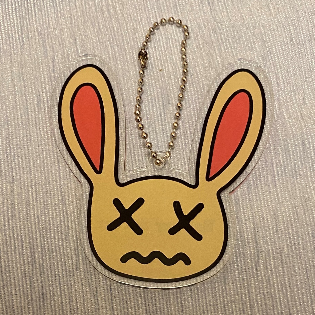 【BaburyServer2周年記念】うさぎアクリルキーホルダー