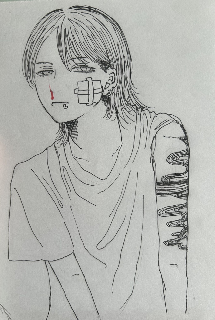 原画　ペン3