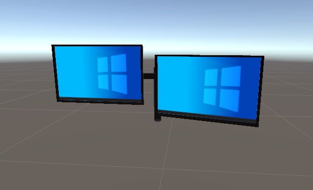 3Dモデル ディアルモニター