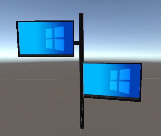 3Dモデル ディアルモニター