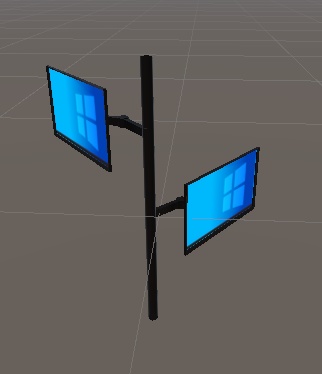 3Dモデル ディアルモニター