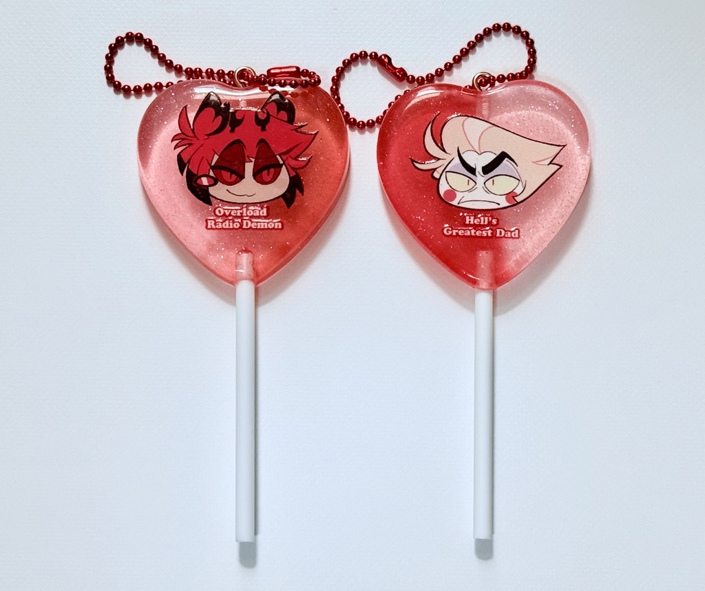 アラルシ 🍭Acrylic Keychain set 📻🍎