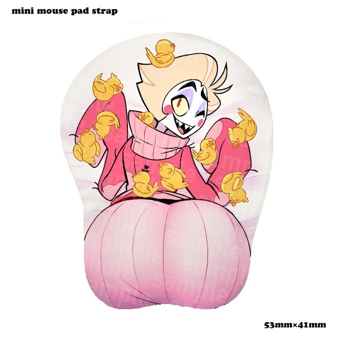 ルシファー　おしりマウスパッドストラップ🍑