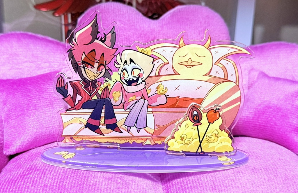 アラルシ　ジオラマアクリルスタンド📻🍎