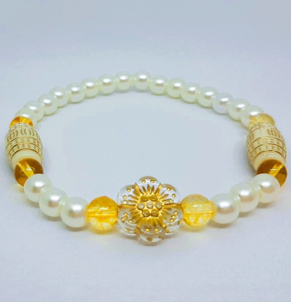 ビーズブレスレット felicitas(フェリキタス/意味:幸福) FF14 サンクレッドイメージ